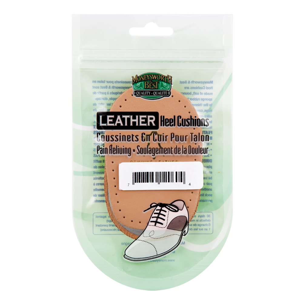 LEATHER HEEL CUSHIONS ASSORTED SIZES