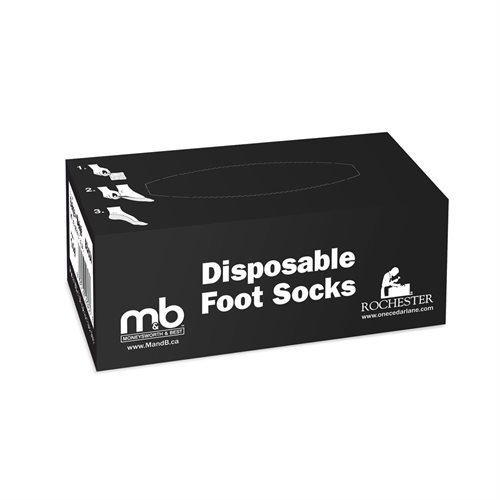 DISPOSABLE NYLON FOOT SOCKS