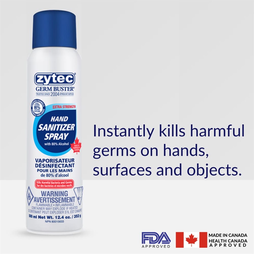 ZYTEC SANITIZER SPRAY 500ML