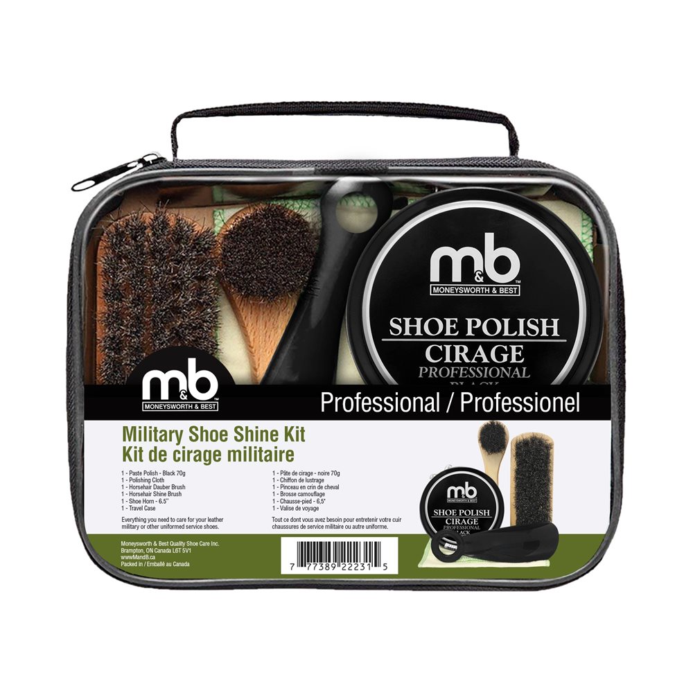 MILITARY SHOE SHINE KIT