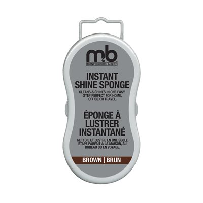 instant shine sponge