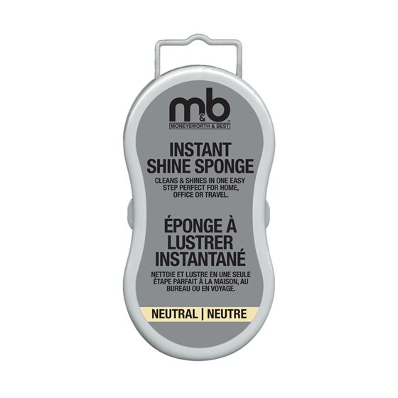 instant shine sponge