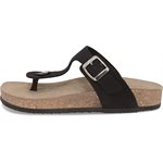 EASY WALK CORK THONG SANDAL BLACK - ASSORTED SIZES
